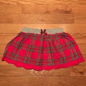 NWT!! Girls Size 18M Pink & Black Plaid Skirt